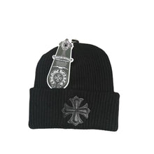 Load image into Gallery viewer, Warm Winter Knit Beanie Hats Men's and Women's Autumn and Winter Warm Wool Cross European and American Thickened All-Matching Unisex
