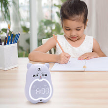 Load image into Gallery viewer, Smart Multi-Function Alarm Clock LED Display Cartoon Tiger Alarm Clock Bedroom Bedside Night Light for Kids
