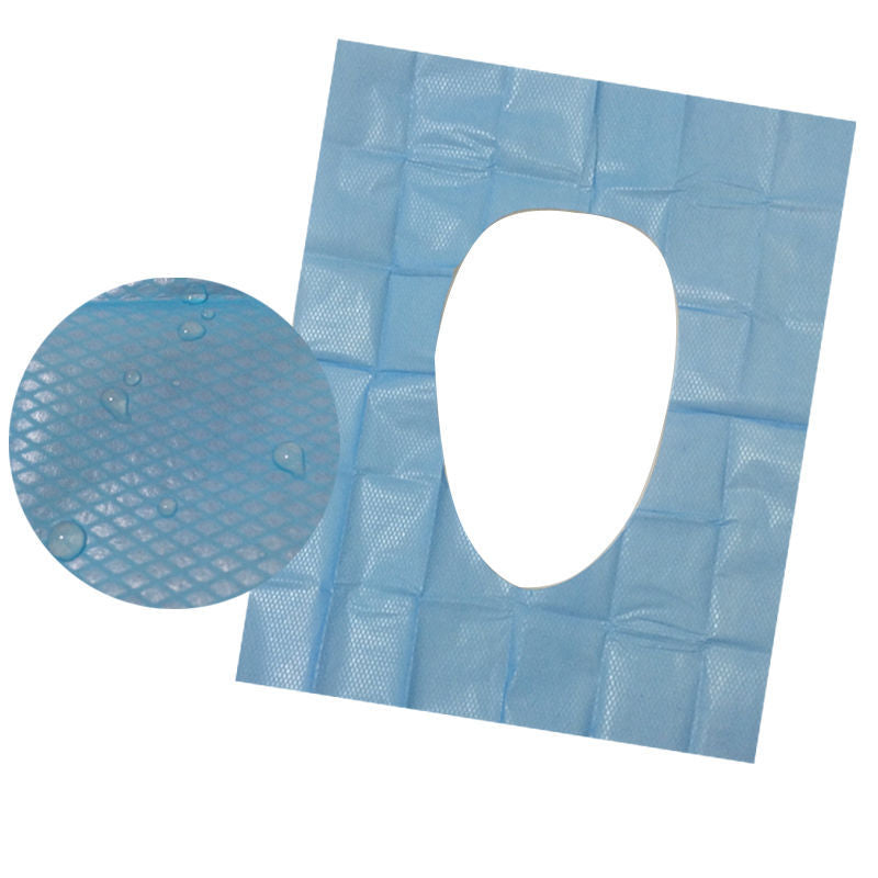 3pcs Disposable Toilet Mat 10 Pieces Pack Cushion Paper Travel Maternity Single Piece Independent Bag