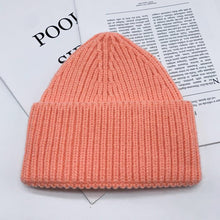 Load image into Gallery viewer, Warm Winter Knit Beanie Hats Women's Autumn  Wool Men's Pointed Korean Style Pullover Unisex

