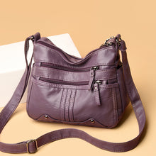 Load image into Gallery viewer, Backpack Shoulder Messenger   for Middle-Aged Casual Ladies   Multi-Compartment Women shoulder bag
