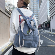 Lade das Bild in den Galerie-Viewer, Personalized New Backpack Travel Leisure Junior High School Student Backpack
