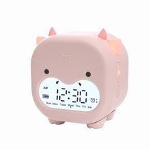 Load image into Gallery viewer, Smart Multi-Function Alarm Clock LED Display Cute Stupid Cow Voice-Controlled Voice-Time Night Light for Children
