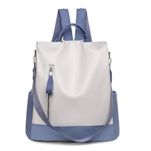 Load image into Gallery viewer, Backpack  Fashion Soft Leather Large Capacity travel  Dual-Use Shoulder Bag Fashion
