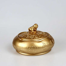 Lade das Bild in den Galerie-Viewer, Ashtray Personalized  Retro Chinese Style Cute Lid Girls' Home Living Room Ashtray
