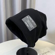 Lade das Bild in den Galerie-Viewer, Warm Winter Knit Beanie Hats South Korea Dongdaemun Patch Women 'S Spring And Autumn New Pullover Unisex
