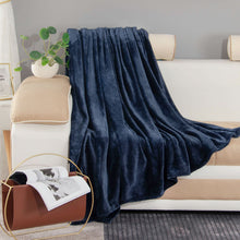 Load image into Gallery viewer, Blanket Solid Color Flannel Blanket Thickened Double-Sided Fleece Sheets Nap Blanket Coral Fleece Blanket
