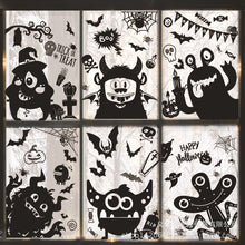 Lade das Bild in den Galerie-Viewer, 2x Halloween Xmas Christmas Gifts Decoration New Creative Skull Window Sticker Decoration Stickers
