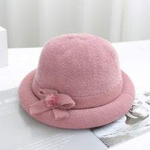 Load image into Gallery viewer, Warm Winter Knit Beanie Hats Autumn and Winter plus Fluff Hat Middle-Aged and Elderly Women Unisex
