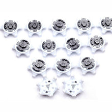 Lade das Bild in den Galerie-Viewer, 20PCs TPR Golf Ball Spike One Word Card Position Golf Shoe Nails Spike White
