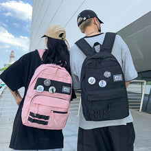 Load image into Gallery viewer, Backpack Leisure College Student College Style Schoolbag  Outdoor travel  Male
