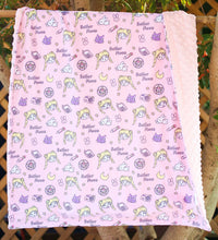 Lade das Bild in den Galerie-Viewer, Baby Coral Fleece Blanket Coral Fleece Soft Spring and Autumn Quilt Cartoon Double Layer Cover Blanket

