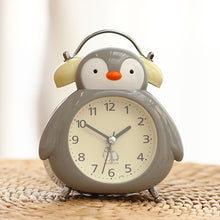 Load image into Gallery viewer, Smart Multi-Function Alarm Clock Student Luminous Penguin Cartoon Bell Alarm Clock
