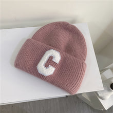 Load image into Gallery viewer, Warm Winter Knit Beanie Hats Simple Autumn and Winter Women's All-Match Toe Cap Unisex
