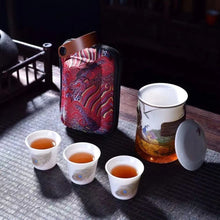 Load image into Gallery viewer, Backpack Portable Ceramic Quick Cup Festival Event Gift Travel Bag
