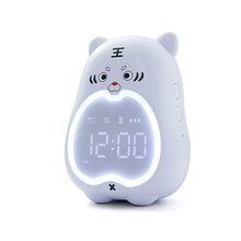 Load image into Gallery viewer, Smart Multi-Function Alarm Clock LED Display Cartoon Tiger Alarm Clock Bedroom Bedside Night Light for Kids
