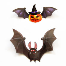 Lade das Bild in den Galerie-Viewer, 24PCs Halloween Wall Decoration 3D Colorful Bat
