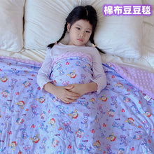 Lade das Bild in den Galerie-Viewer, Children's Spring Blanket Cotton Double Layer Cover Blanket Air Conditioning Blanket Autumn and Winter Comfort Quilt Small Blanket
