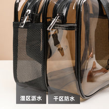 Lade das Bild in den Galerie-Viewer, Backpack Dry Wet Separation Waterproof Cosmetic   Storage Women Portable Bath   Portable Wash Men Travel shoulder bag
