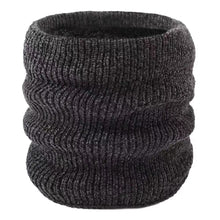 Load image into Gallery viewer, Warm Winter Knit Beanie Hats Cycling Cover Chenille Fleece-Lined Thickened Wool Scarf Unisex

