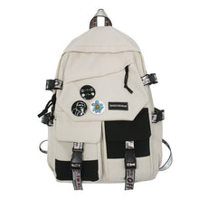 Load image into Gallery viewer, Female College Student Large Capacity High School Junior High School Student 2021  Street Fashion Backpack
