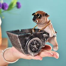 Lade das Bild in den Galerie-Viewer, Ashtray Social Dog Creative Trend Prevent Fly Ash Home Living Room Office Smoke-Proof Resin Decorations

