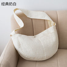 Lade das Bild in den Galerie-Viewer, Cat dog Backpack Canvas Shoulder Cat Bag Crossbody Portable Cat Dog Supplies
