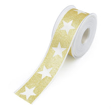 Load image into Gallery viewer, 2PCs Christmas Packing Materials Yarn-Dyed Jacquard 4cm Wide Christmas Meshbelt
