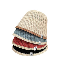 Load image into Gallery viewer, Warm Winter Knit Beanie Hats Hat Women Korean Style Spring and Summer Street Bucket Fashion Casual Breathable Unisex
