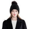 Lade das Bild in den Galerie-Viewer, Warm Winter Knit Beanie Hats Foreign Trade European and American  Solid Color Twisted Hat for Women Unisex
