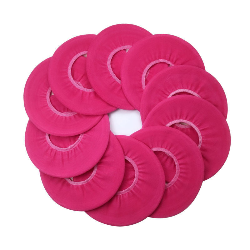 3pcs Four Seasons Thin O-Type Toilet Seat Cover Disposable Toilet Mat Toilet Seat Simple