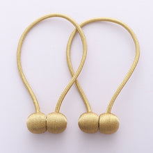 Lade das Bild in den Galerie-Viewer, 20 Colors Headphones Magnetic Buckle Curtain Tied, Non-Perforated Curtains Magnetic Snap
