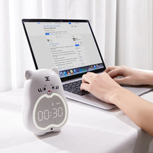 Load image into Gallery viewer, Smart Multi-Function Alarm Clock LED Display Cartoon Tiger Alarm Clock Bedroom Bedside Night Light for Kids
