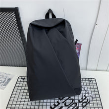 Lade das Bild in den Galerie-Viewer, Backpack Men's Simple Korean Style Fashion Trend Early High School and College Student Schoolbag Travel
