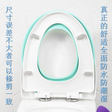 Load image into Gallery viewer, 3pcs Toilet Seat Cover Pads Four Seasons  Washer  Adhesive Foam Household   Non-Silicone
