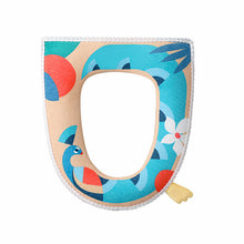 Load image into Gallery viewer, 3pcs Toilet Seat Cover Pads Waterproof Plush Thicker     Zipper
