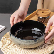 Load image into Gallery viewer, Ashtray Ceramic Creative Windproof Large Living Room Office Home Medium European
