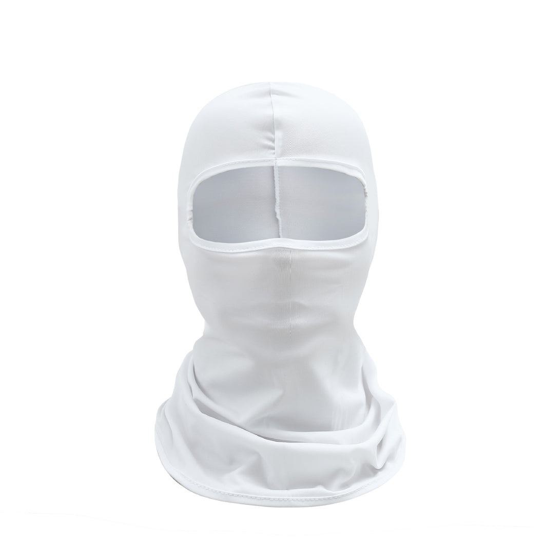 2PCs Windtight Hoods Sun-Proof Breathable Summer Ice Silk Face Mask for Outdoor Cycling