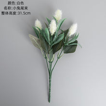 Load image into Gallery viewer, 2PCs Bunny Tail Bundle Artificial Fake Flower Plants Home Decoration Wedding Bouquet
