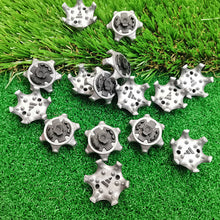 Lade das Bild in den Galerie-Viewer, 20PCs TPR Golf Ball Spike One Word Card Bit Nail Gray Golf Shoe Nails Spike
