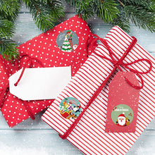 Load image into Gallery viewer, 2x500pcs Christmas Xmas Merry Christmas Santa Claus Sticker Adhesive Gift Label tape
