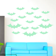 Lade das Bild in den Galerie-Viewer, 2PCs Halloween Glow Sticker Vampire Bat Witch Pumpkin

