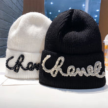 Load image into Gallery viewer, Warm Winter Knit Beanie Hats Korean Style Women's Autumn and Winter Warm Earflaps Slipover Unisex
