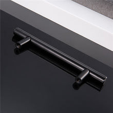 Lade das Bild in den Galerie-Viewer, 2pcs Kitchen Door T Bar Straight Handle Knobs Cabinet Pull Diameter 10mm Stainless Steel Handles
