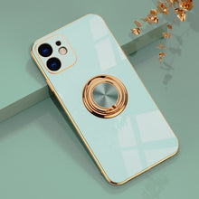Load image into Gallery viewer, Anti-Knock 6D Stand Cover Ring Case for iPhone13
