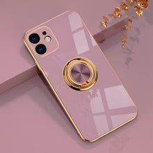 Load image into Gallery viewer, Anti-Knock 6D Stand Cover Ring Case for iPhone13

