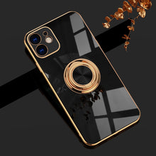 Load image into Gallery viewer, Anti-Knock 6D Stand Cover Ring Case for iPhone13
