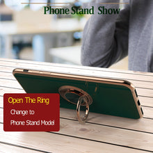 Load image into Gallery viewer, Anti-Knock 6D Stand Cover Ring Case for iPhone13

