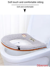 Load image into Gallery viewer, 3pcs Thickened Toilet Pad Waterproof Household Zipper Toilet Seat Cover  Toilet Cushion

