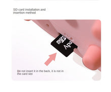 Load image into Gallery viewer, Smart Multi-Function Alarm Clock LED Display Naughty Rabbit SD Card Custom Ringtone Silicone Night Light for Children
